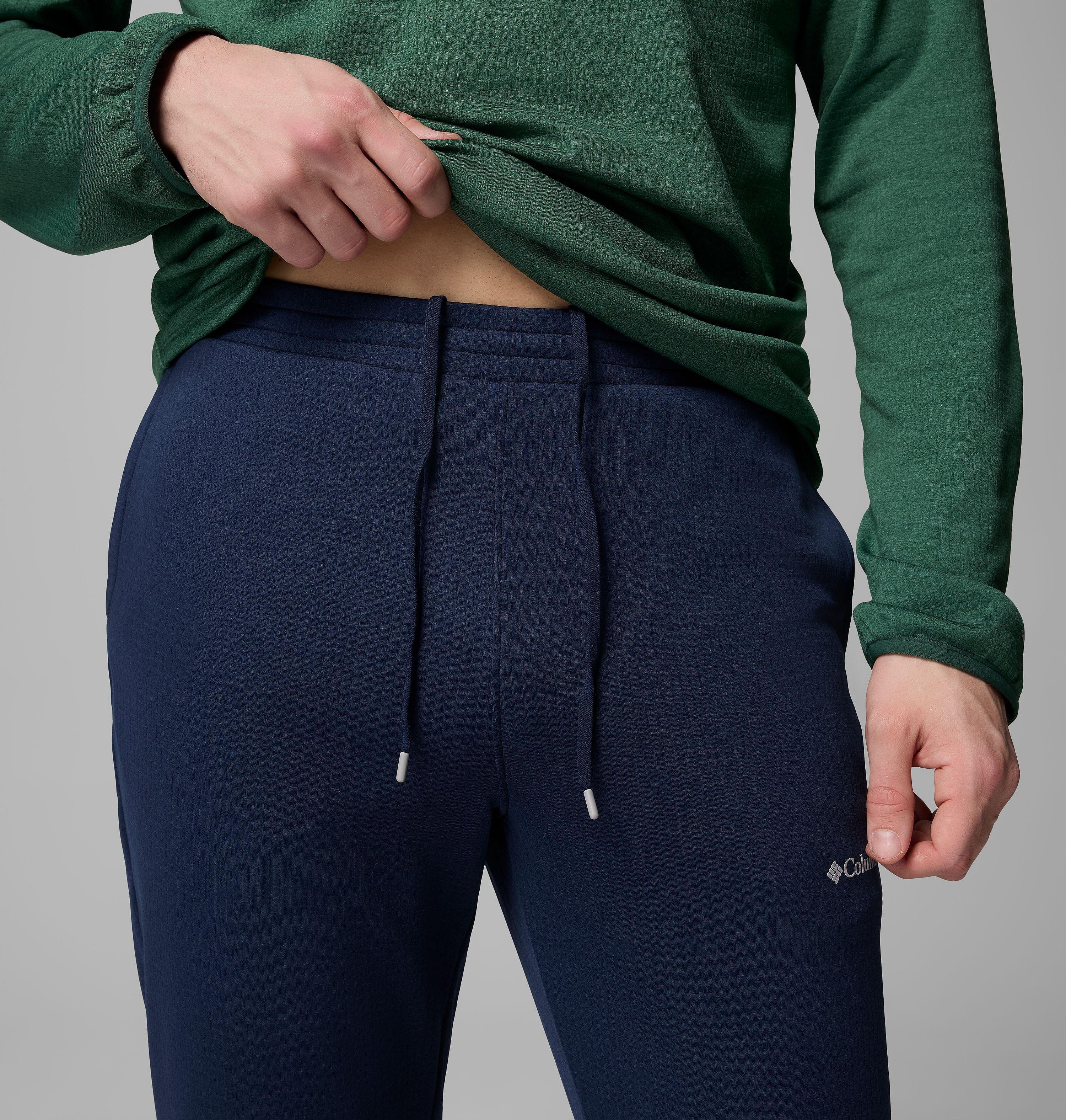 Men's Essential Hike Grid Fleece Pants 5