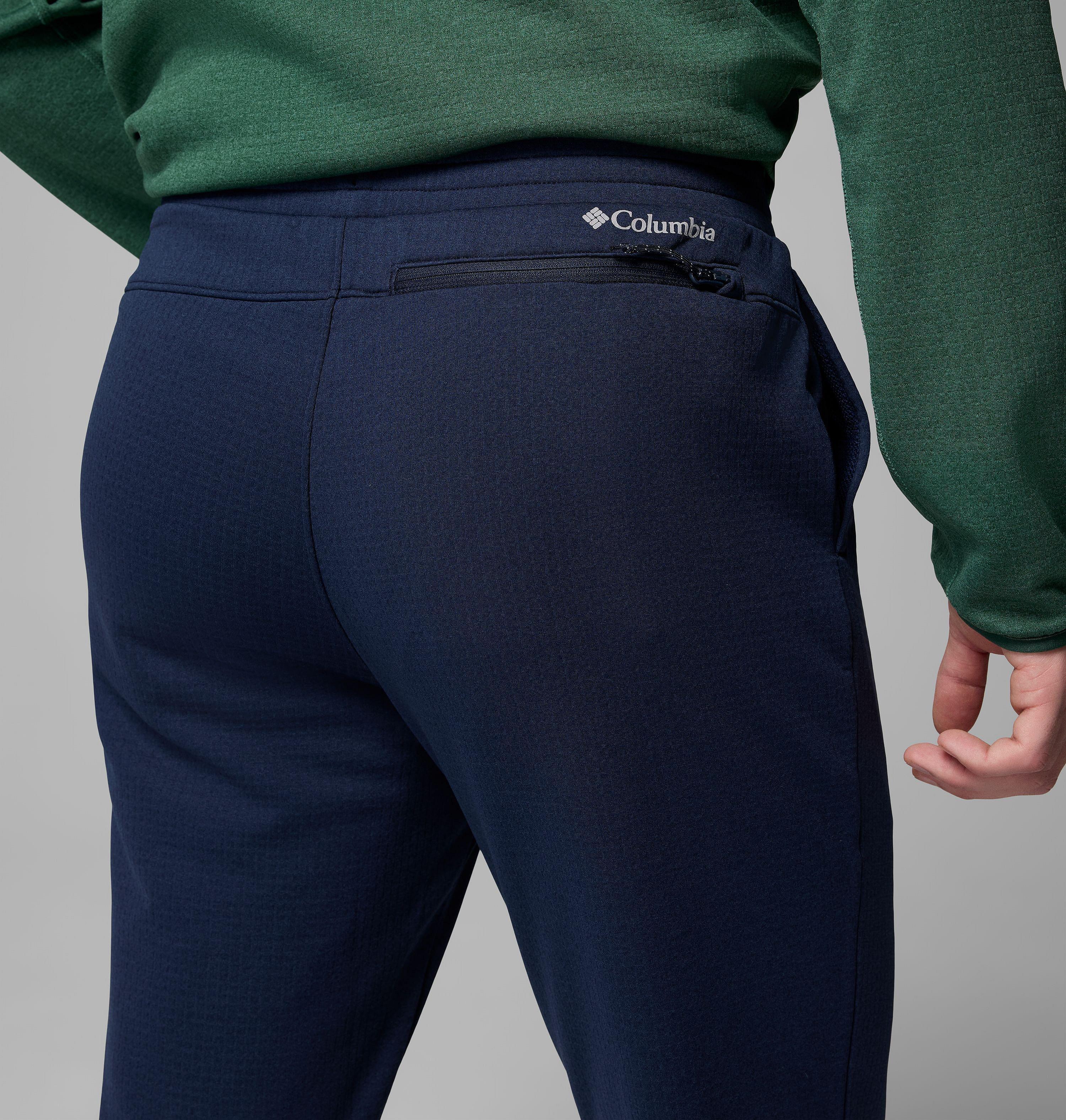 Men's Essential Hike Grid Fleece Pants 6
