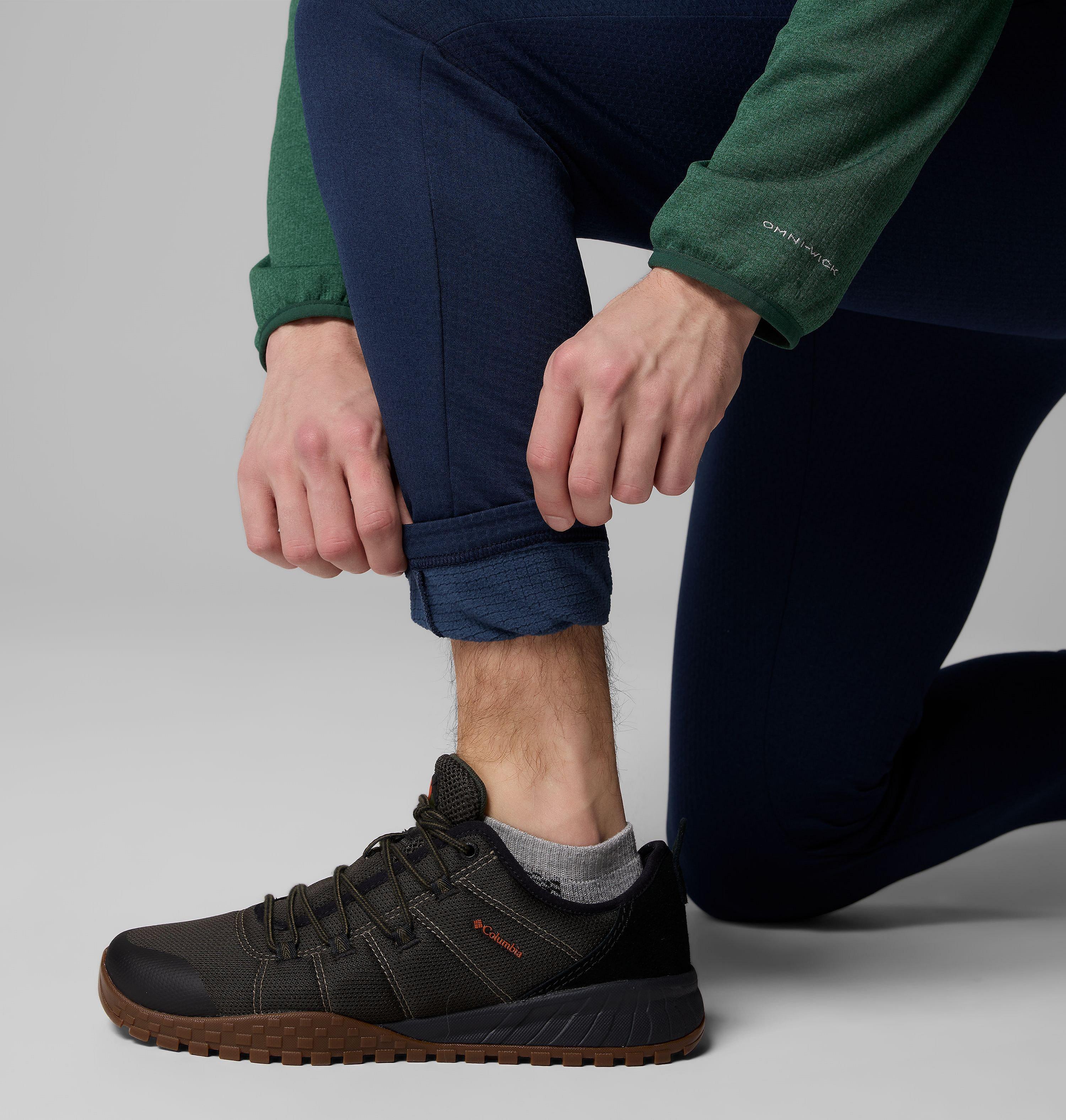 Men's Essential Hike Grid Fleece Pants 7
