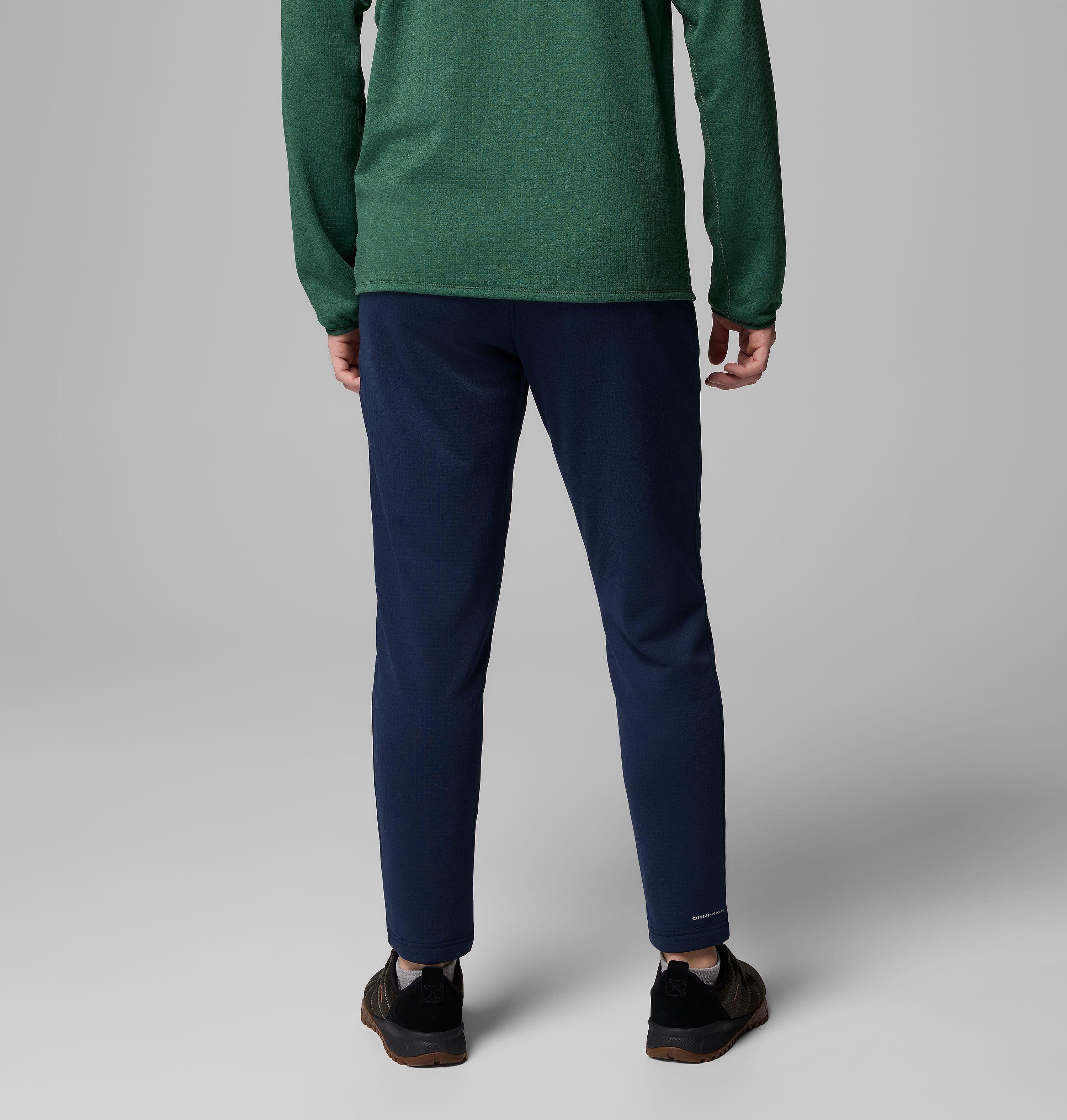 Men's Essential Hike Grid Fleece Pants 3