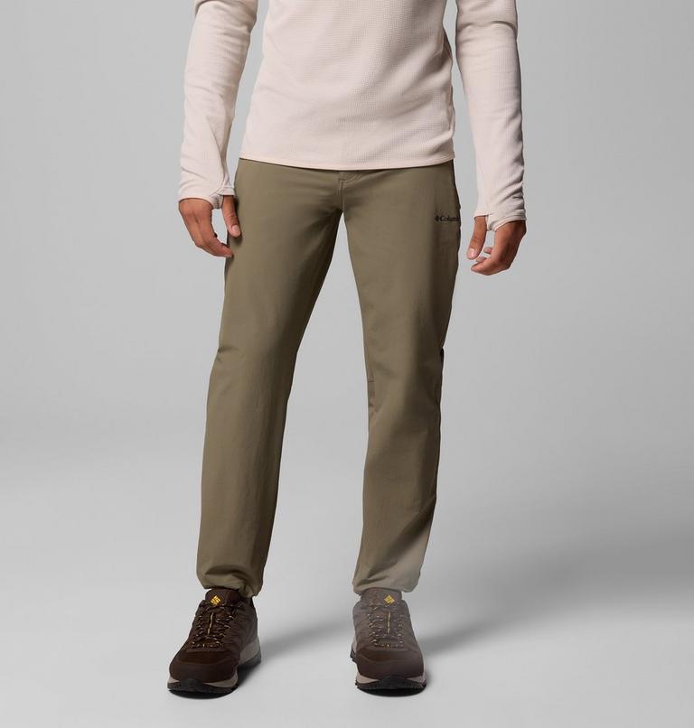 Men's Essential Hike AY Pants, Color: Stone Green, image 1