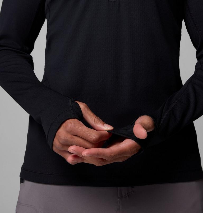 Men's DriVenture Half Zip Shirt, Color: Black, image 7