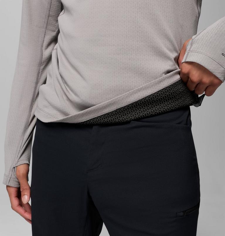 Men's DriVenture Technical Half Zip Long Sleeve T-Shirt, Color: Ti Titanium, image 8