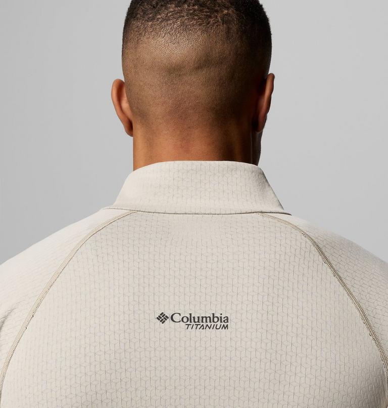 Men's DriVenture Half Zip Shirt, Color: Dark Stone, image 6