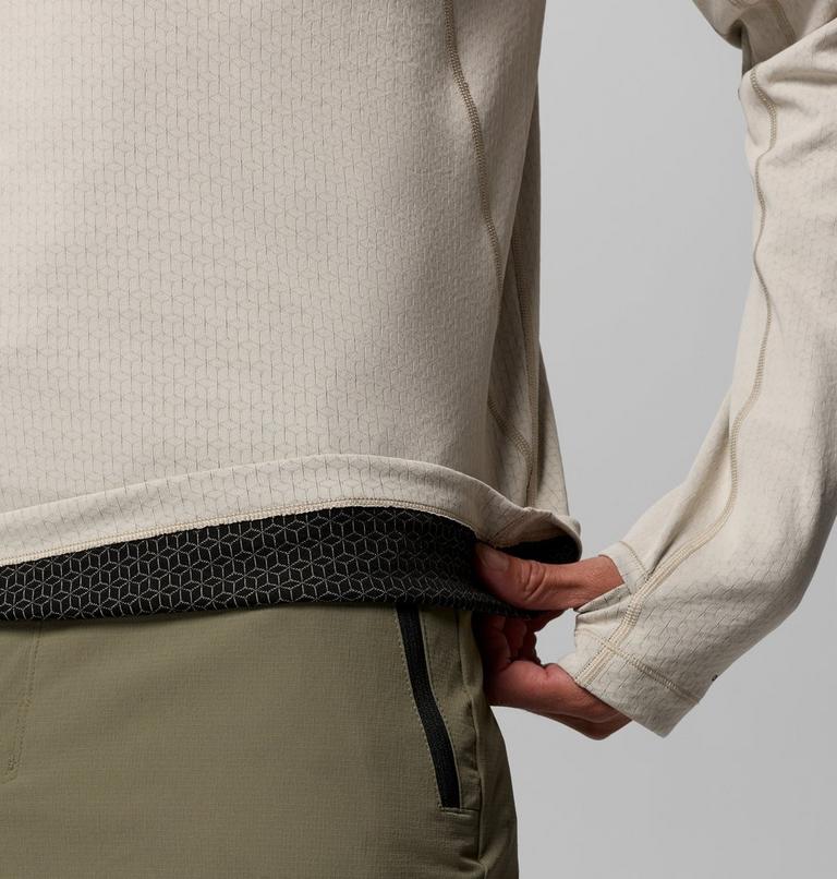 Men's DriVenture Half Zip Shirt, Color: Dark Stone, image 8