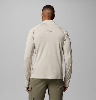 Camiseta técnica de manga larga con media cremallera DriVenture para hombre, Color: Dark Stone, image 7