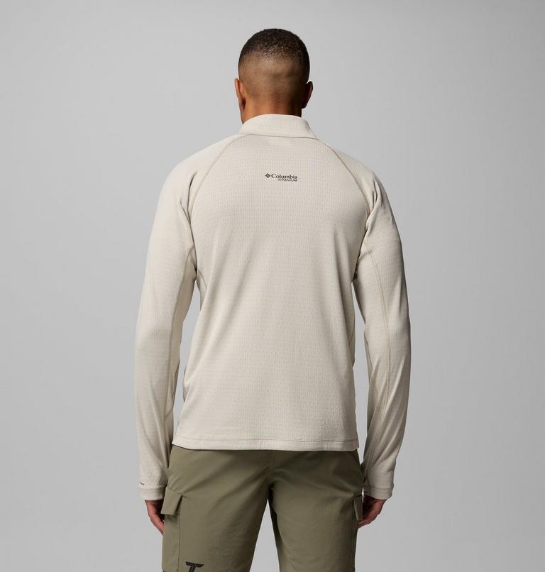 Men's DriVenture Half Zip Shirt, Color: Dark Stone, image 3