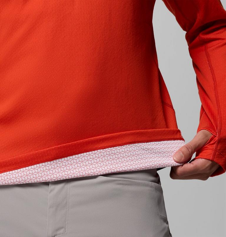 Men's DriVenture Technical Half Zip Long Sleeve T-Shirt, Color: Super Sonic, image 8