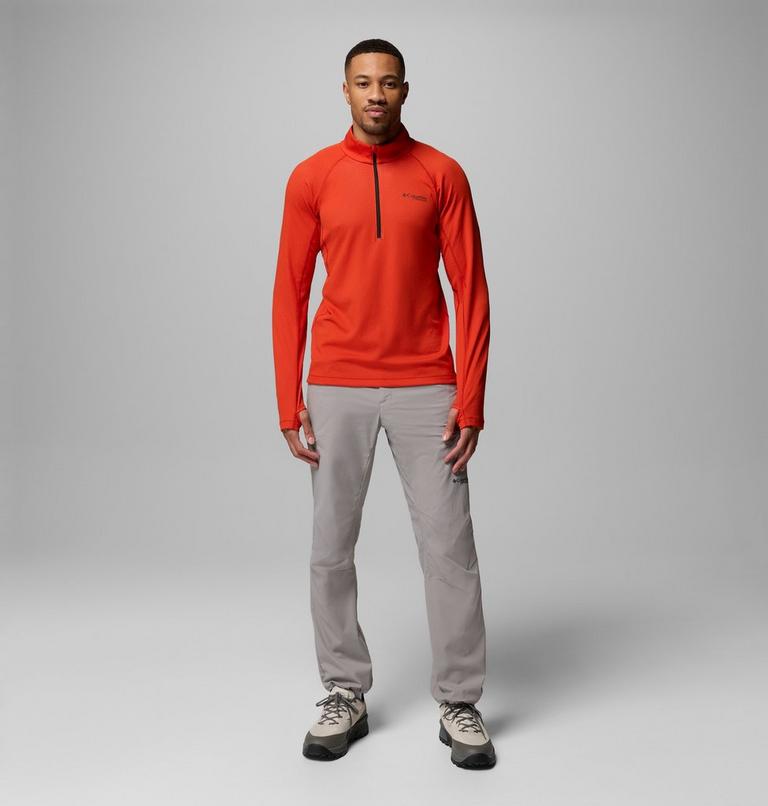 Men's DriVenture Technical Half Zip Long Sleeve T-Shirt, Color: Super Sonic, image 2
