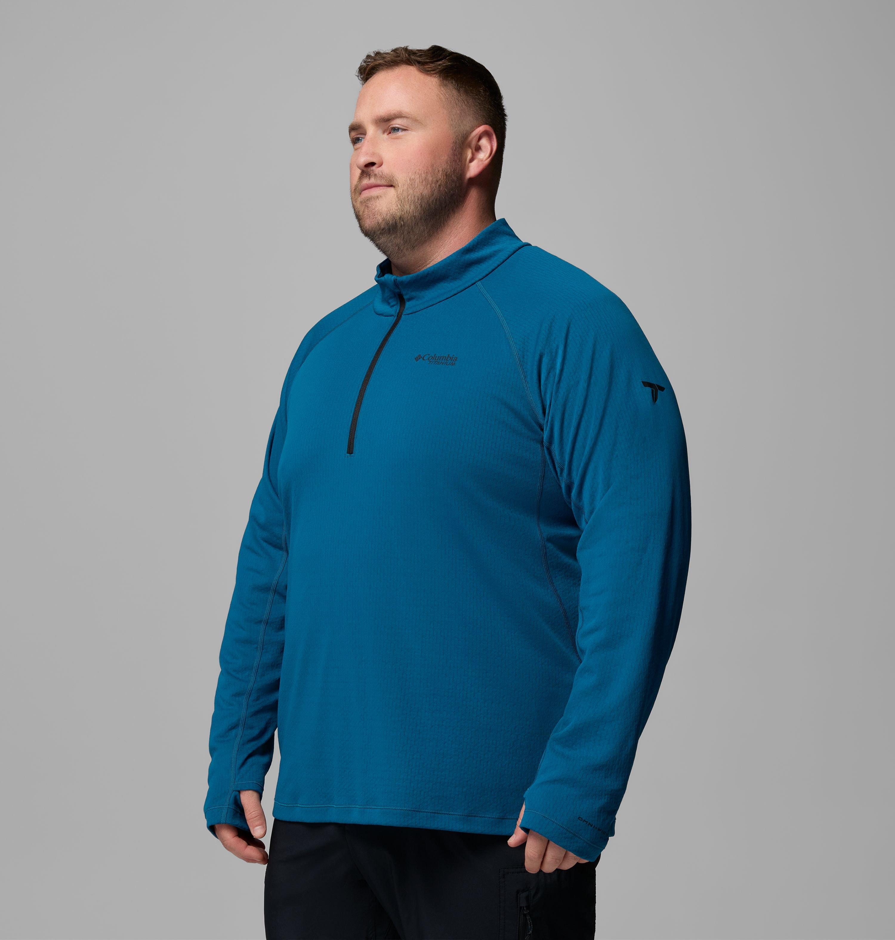 Men's DriVenture Half Zip Shirt - Big 4
