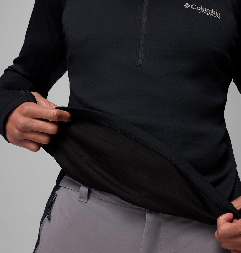 Men's DriVenture Technical Half Zip Top, Color: Black, image 5