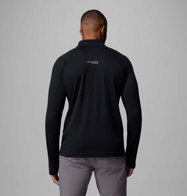 Camiseta t&eacute;cnica con media cremallera DriVenture para hombre, Color: Black, image 11