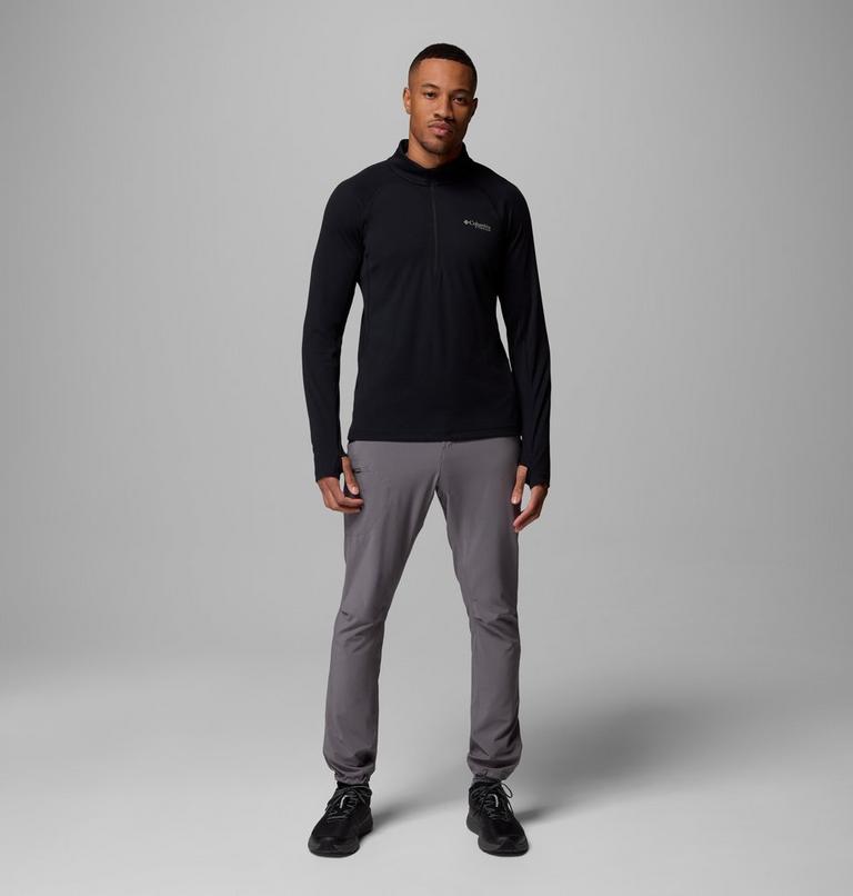 Men's DriVenture Technical Half Zip Top, Color: Black, image 2