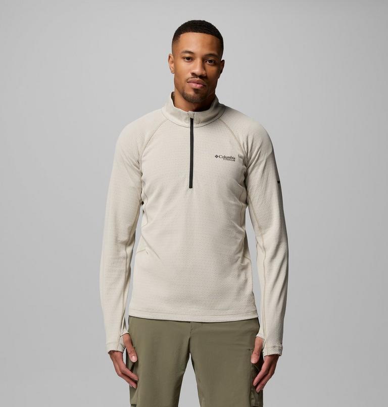 Men's DriVenture Technical Half Zip Top, Color: Dark Stone, image 1