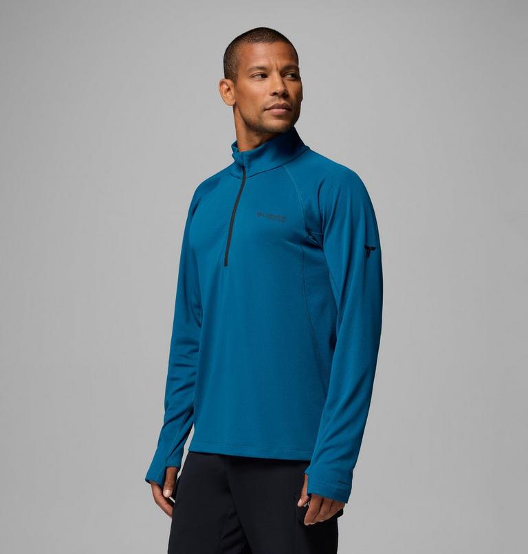 Men's DriVenture Technical Half Zip Top, Color: Phoenix Blue, image 4