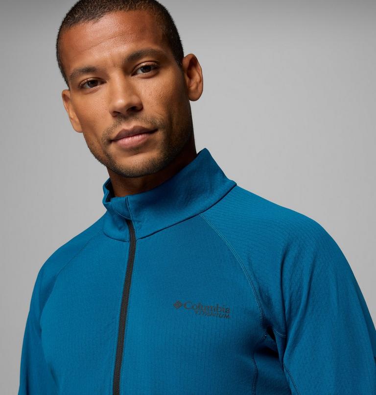 Men's DriVenture Technical Half Zip Top, Color: Phoenix Blue, image 5