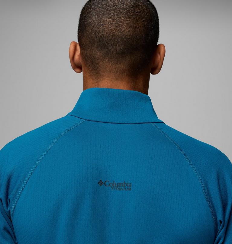 Men's DriVenture Technical Half Zip Top, Color: Phoenix Blue, image 6