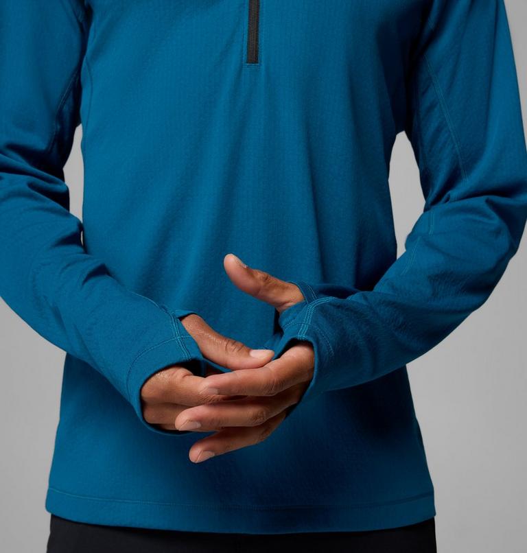 Men's DriVenture Technical Half Zip Top, Color: Phoenix Blue, image 7