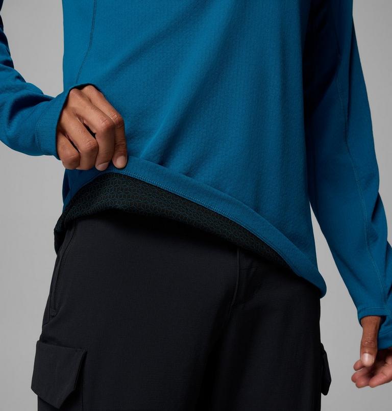 Men's DriVenture Technical Half Zip Top, Color: Phoenix Blue, image 8