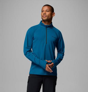 Men's DriVenture Technical Half Zip Top, Color: Phoenix Blue, image 7