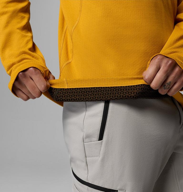 Men's DriVenture Technical Half Zip Top, Color: Squash, image 8