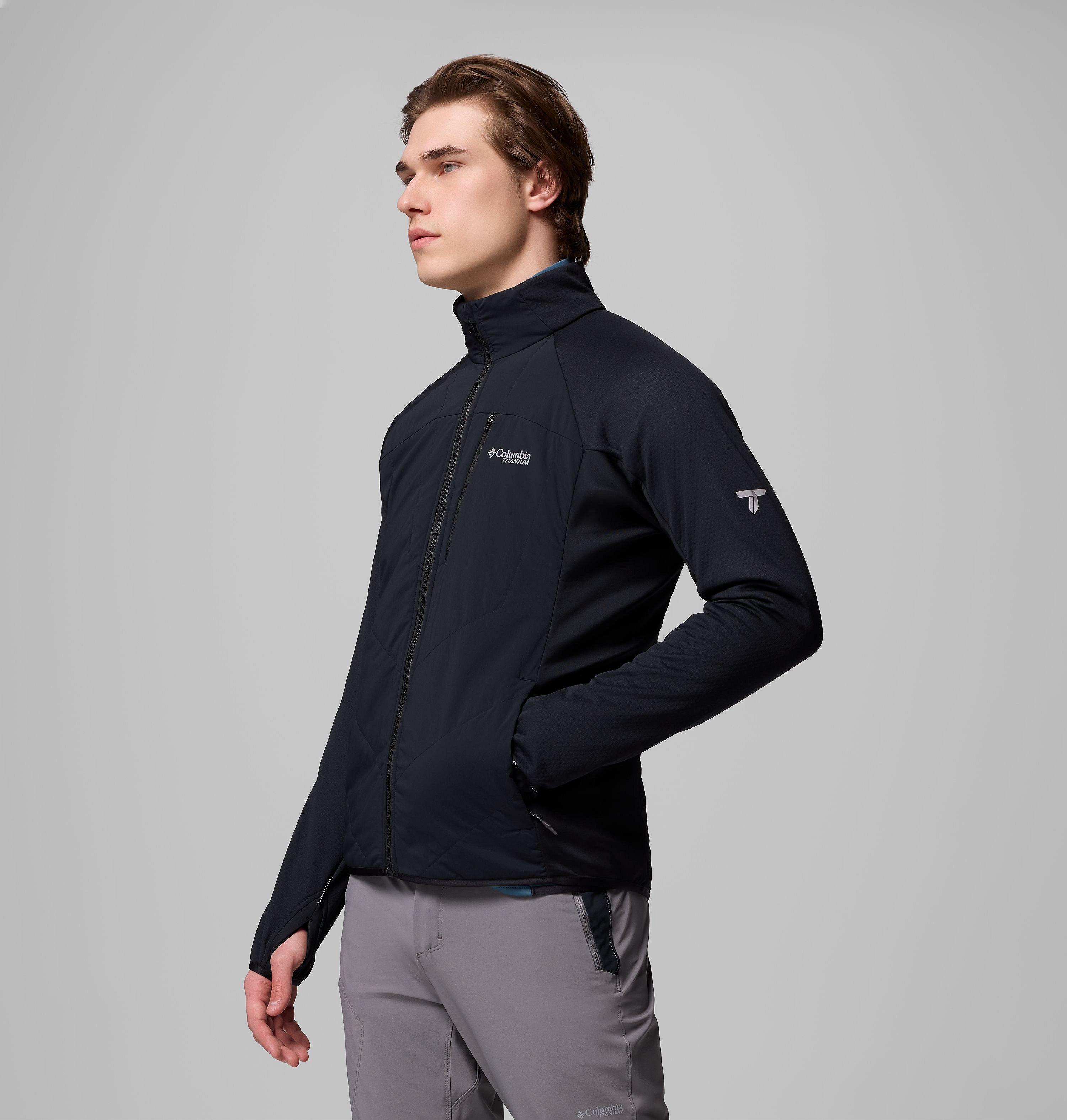 Men's Arctic Crest Hybrid Full Zip Jacket 4