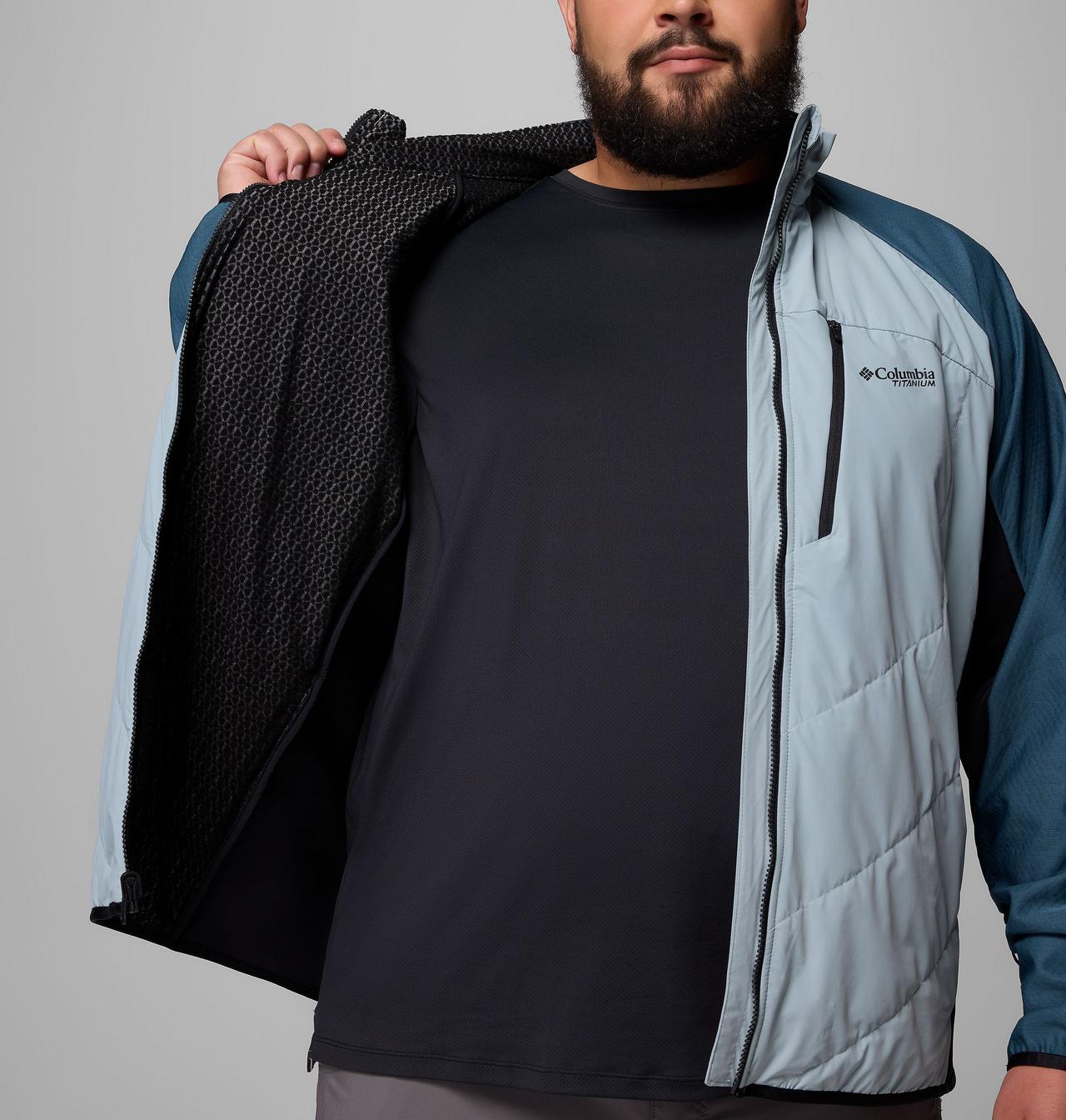 Men's Arctic Crest™ Hybrid Full Zip Jacket - Big 6