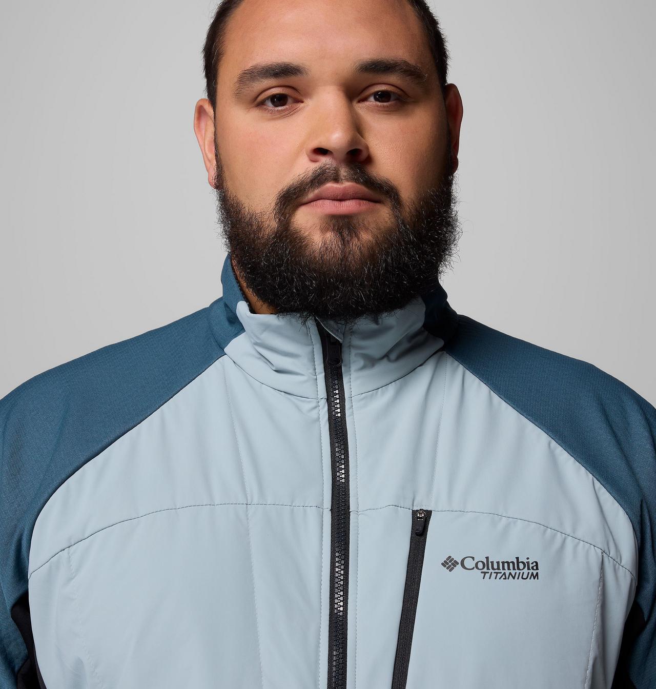 Men's Arctic Crest™ Hybrid Full Zip Jacket - Big 7