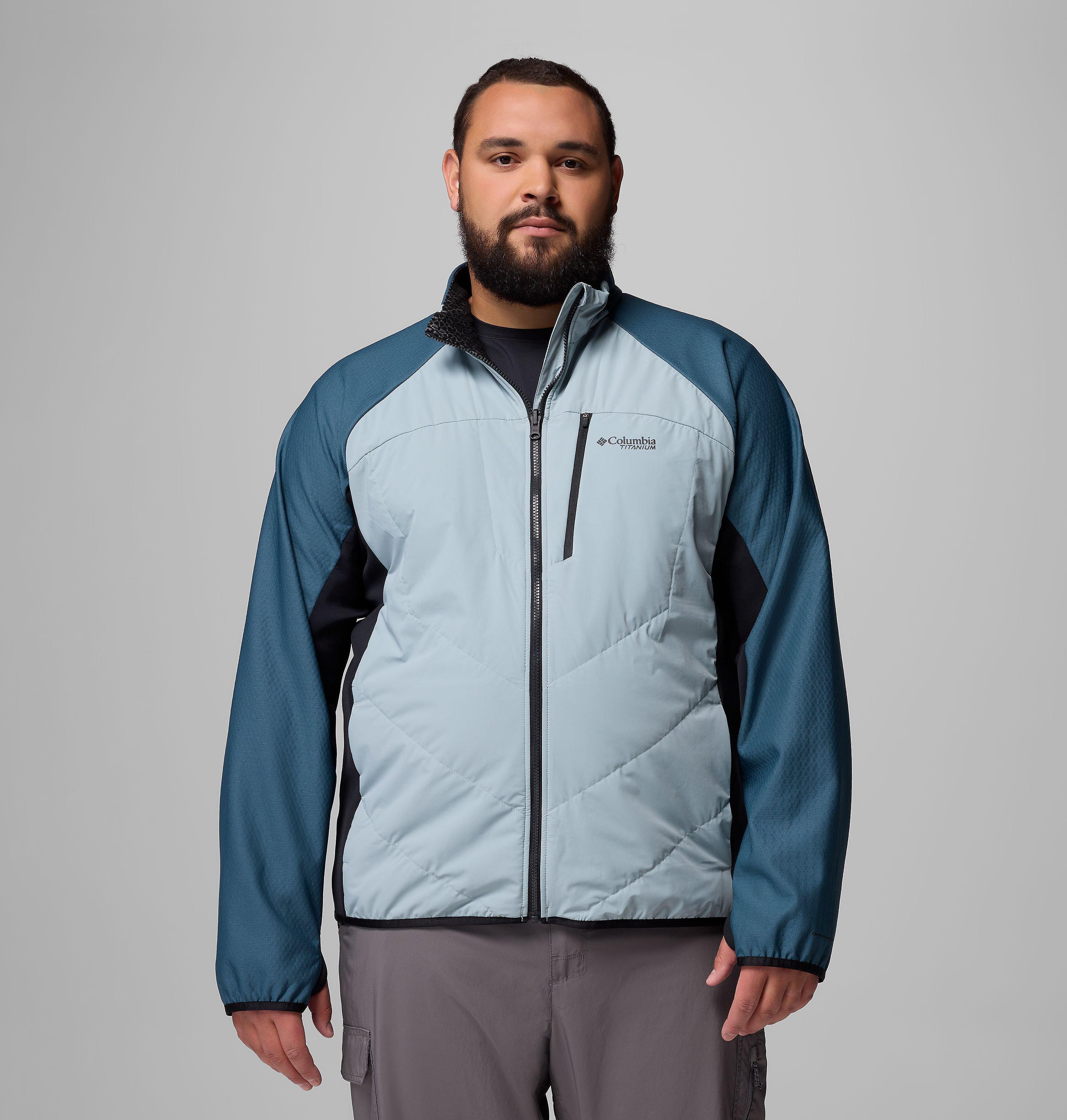 Men's Arctic Crest Hybrid Full Zip Jacket - Big | Columbia