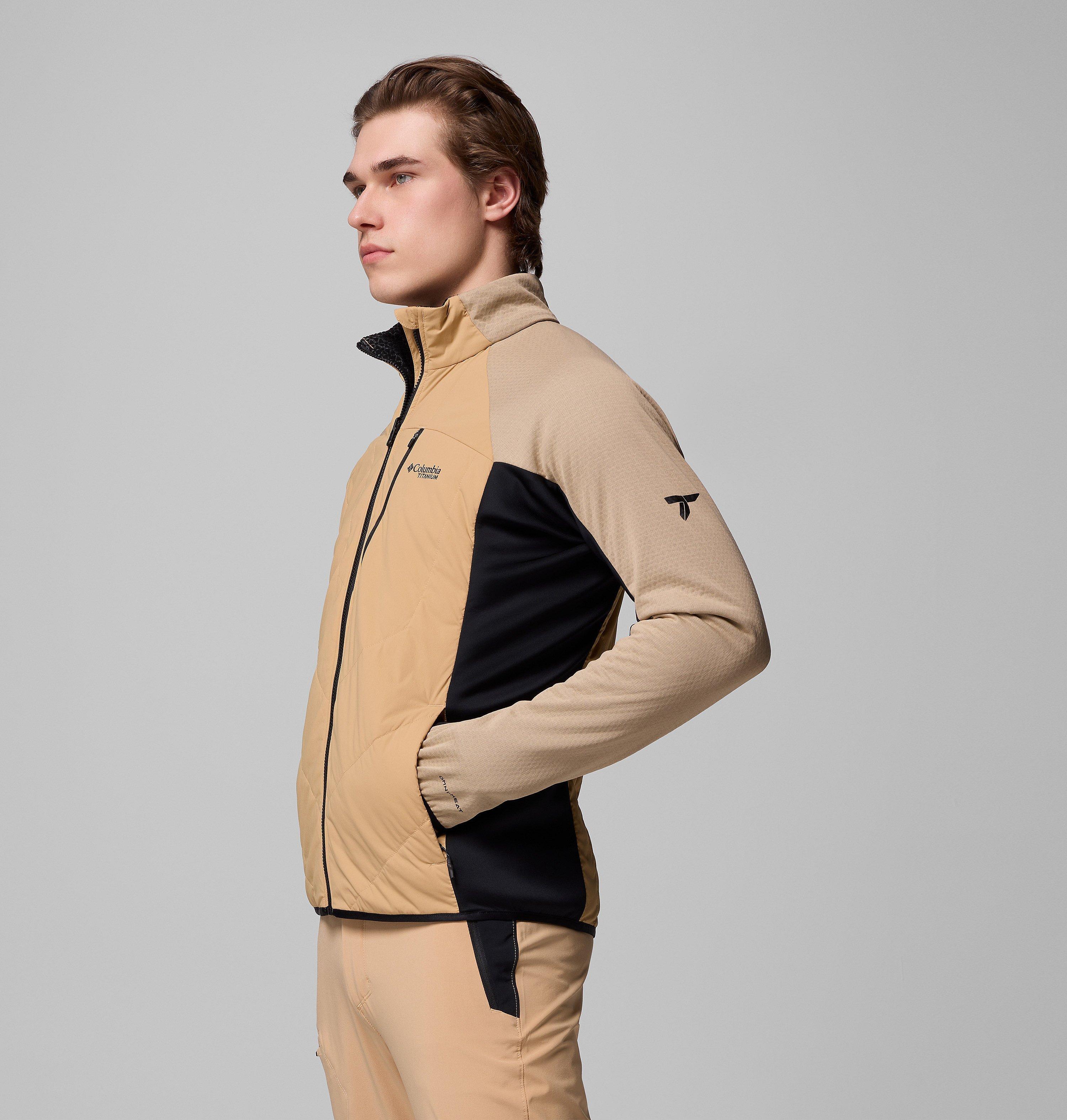 Men's Arctic Crest Hybrid Full Zip Jacket - Tall 4