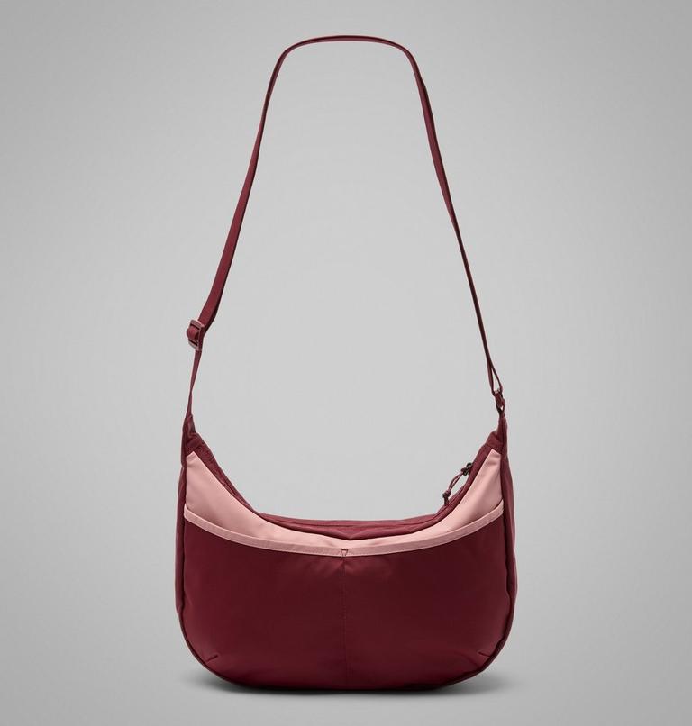 Unisex Cottonwood Creek Saddlebag, Color: Rich Wine, Eraser Pink, image 2