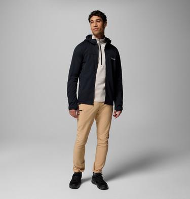 Men's Arctic Crest Bonded Technical Fleece Jacket, Color: Black, image 2