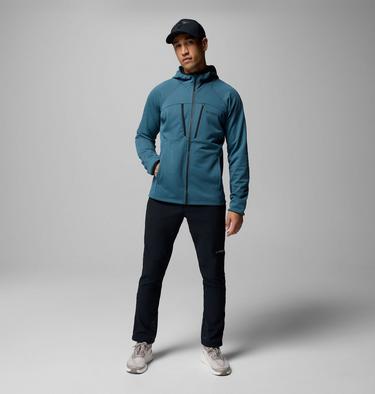 Men's Arctic Crest Bonded Technical Fleece Jacket, Color: Everblue, image 2