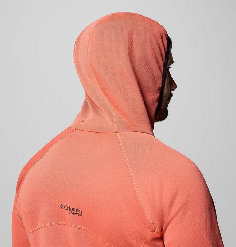 Men's Arctic Crest Bonded Technical Fleece Jacket, Color: Zing, image 9