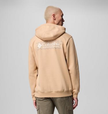 Men's Meridian Creek Graphic Hoodie, Color: Canoe Branded Blanket, image 1