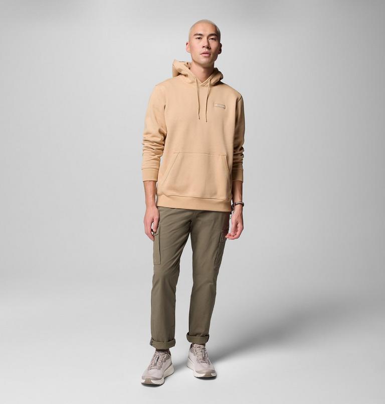 Men's Meridian Creek Graphic Hoodie, Color: Canoe Branded Blanket, image 2