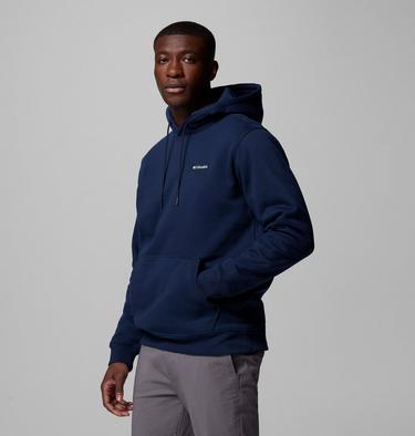 Men's Meridian Creek Graphic Hoodie, Color: Collegiate Navy Branded Blanket, image 4