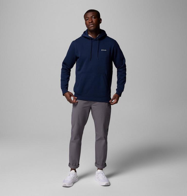 Men's Meridian Creek Graphic Hoodie, Color: Collegiate Navy Branded Blanket, image 2