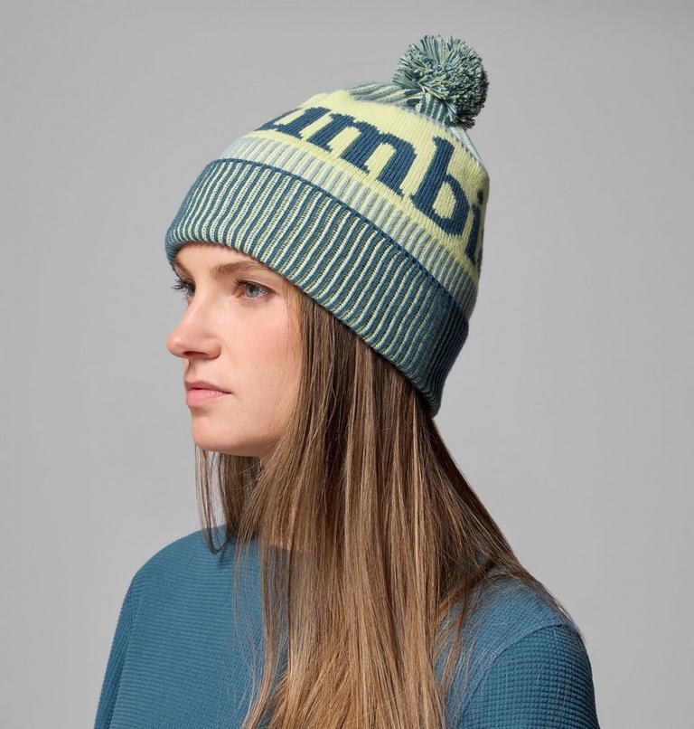Unisex Polar Powder III Beanie, Color: Everblue, Crushed Blue, Citron Haze, image 6