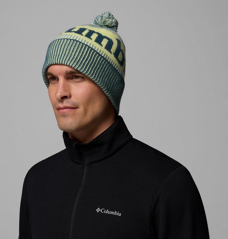 Unisex Polar Powder III Beanie, Color: Everblue, Crushed Blue, Citron Haze, image 3