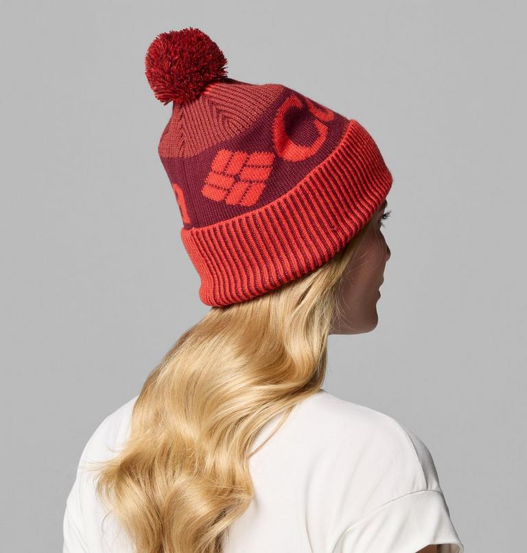Polar Powder III Beanie, Color: Super Sonic, Red Oxide, Rich Wine, image 6