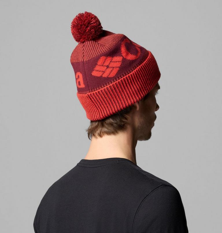 Polar Powder III Beanie, Color: Super Sonic, Red Oxide, Rich Wine, image 4