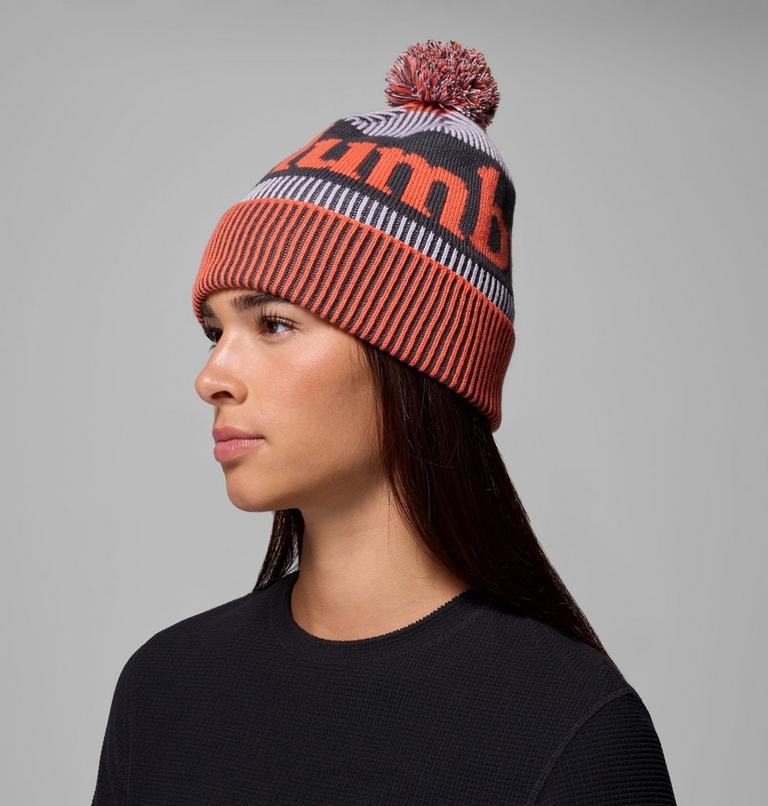 Unisex Polar Powder III Beanie, Color: Zing, Lavender Pearl, Shark, image 6