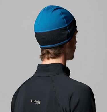 Unisex Titanium Performance Beanie, Color: Phoenix Blue, image 3