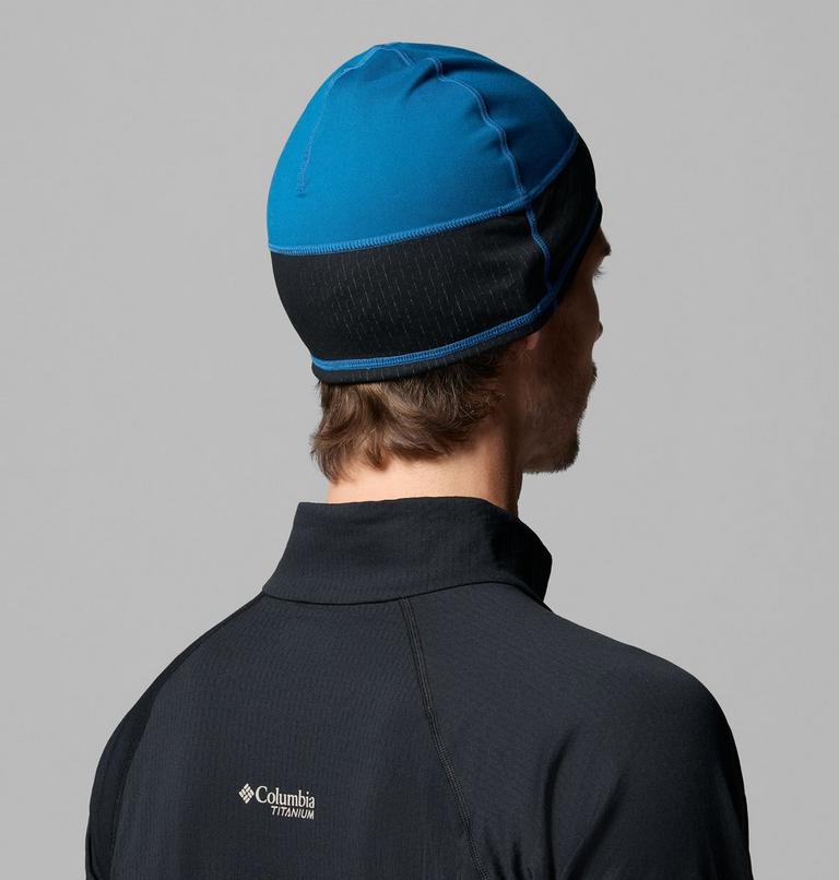 Unisex Titanium Performance Beanie, Color: Phoenix Blue, image 3