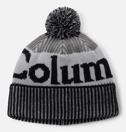 Детская шапка Columbia Polar Powder III Beanie, цвет: Чёрный / Серый