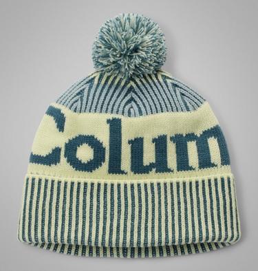 Unisex Youth Polar Powder III Beanie, Color: Everblue, Crushed Blue, Citron Haze, image 3