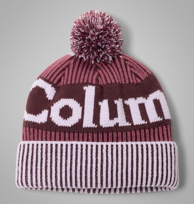 Unisex Youth Polar Powder III Beanie, Color: Purple Tint, Antique Mauve, Moonvista, image 3