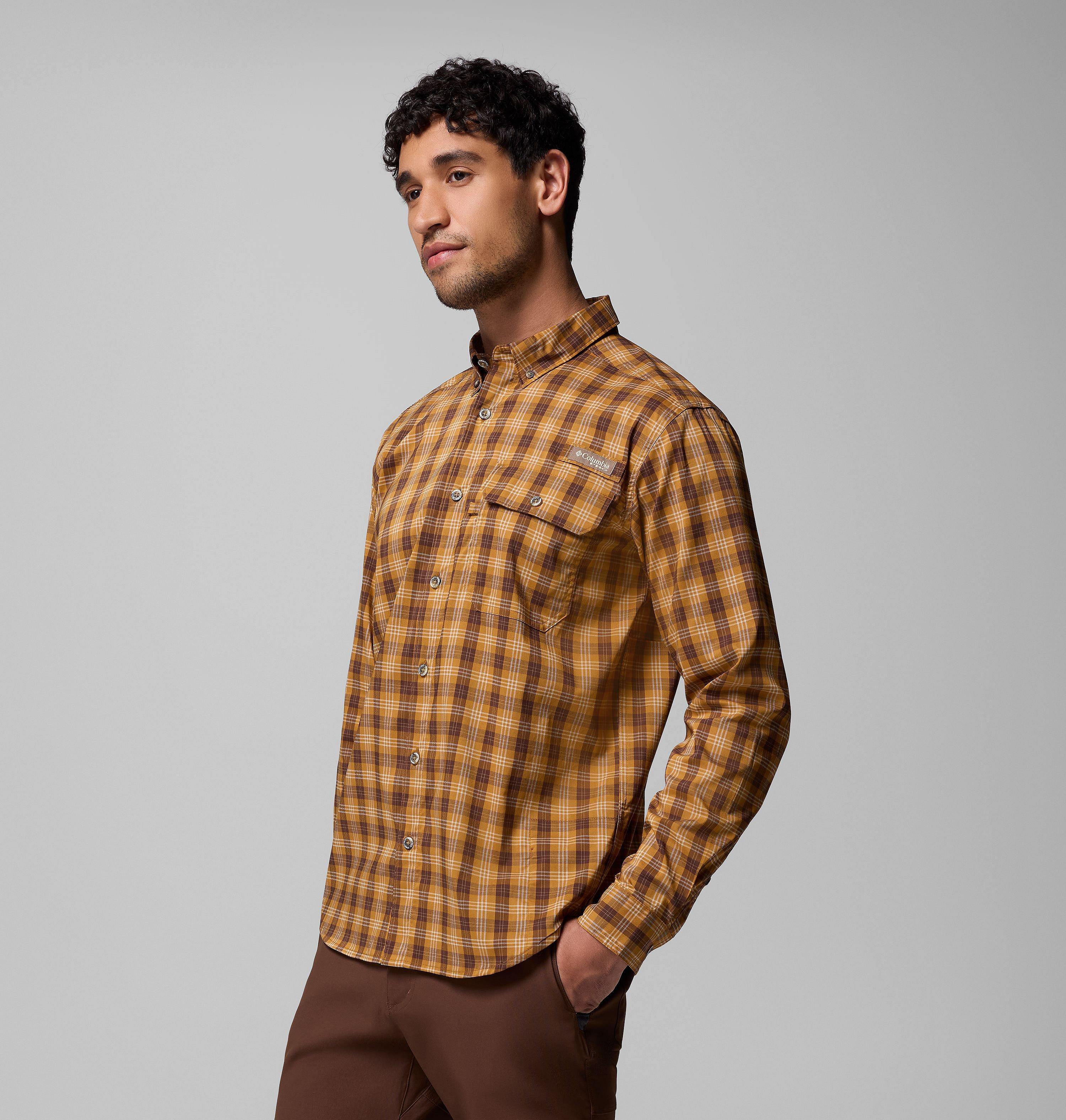 Men's Sharptail Long Sleeve Yarn Dye Shirt | 779 | XS 4