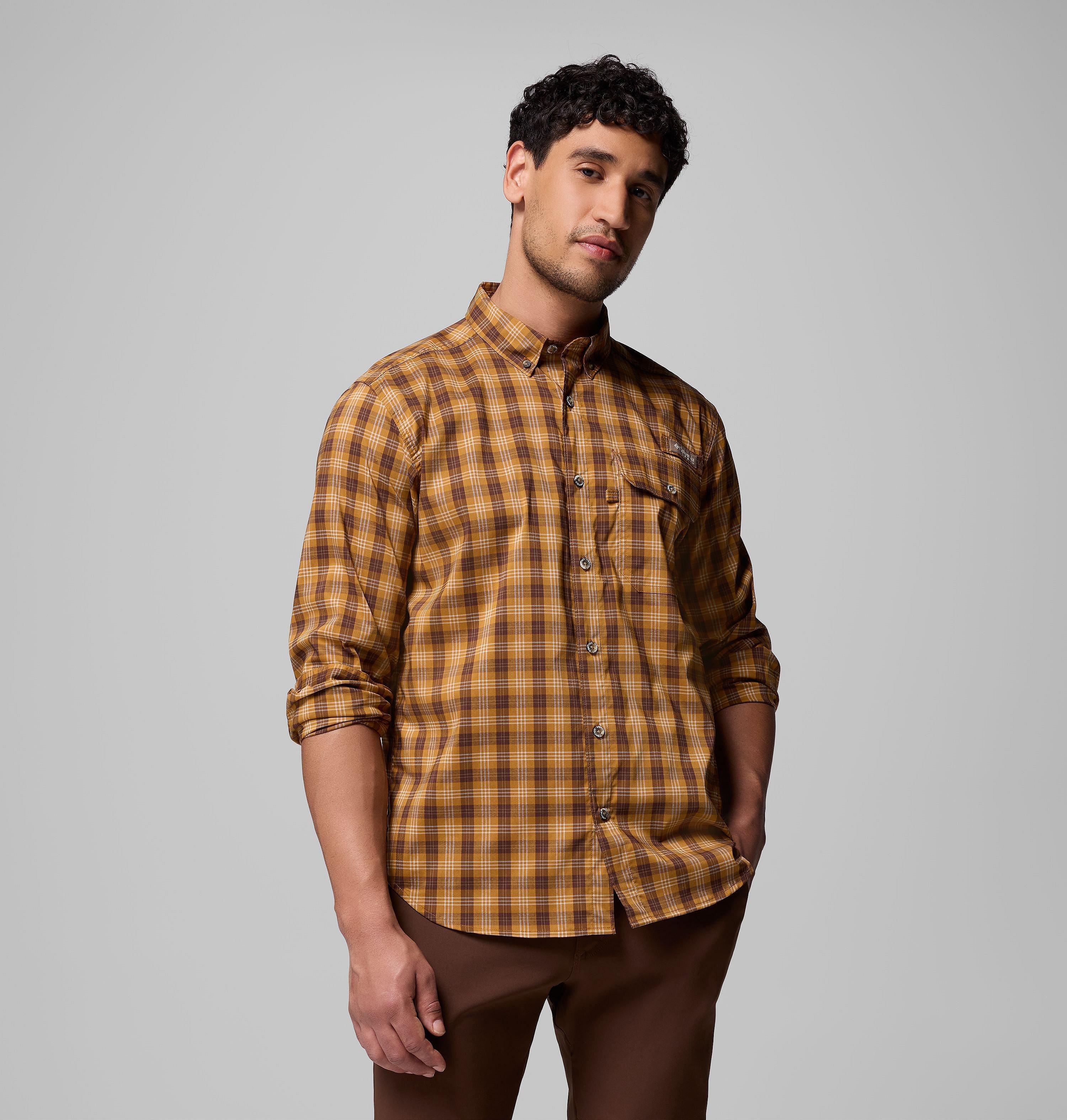 Men's Sharptail Long Sleeve Yarn Dye Shirt | 779 | XS 5